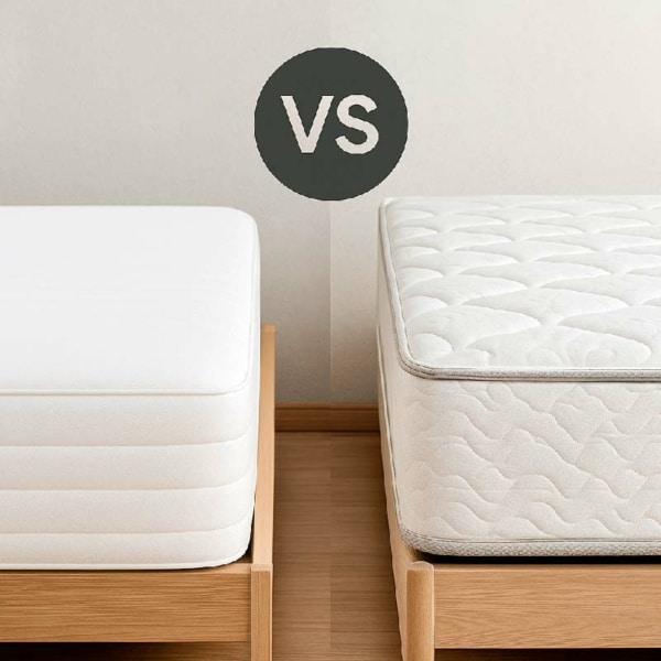 Colchón de espuma vs colchón de muelles: Diferencias, ventajas y cuál elegir