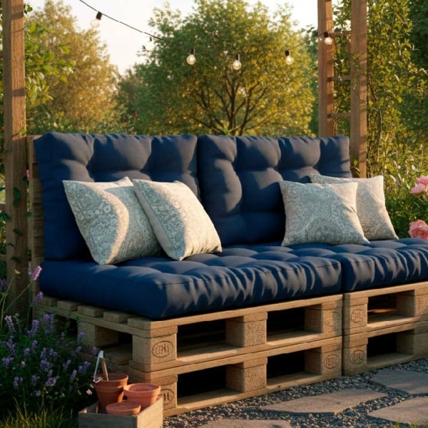 Cómo hacer un banco de palets para exterior