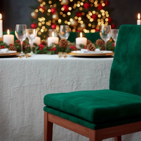 Cómo renovar con espuma las sillas del comedor para Navidad