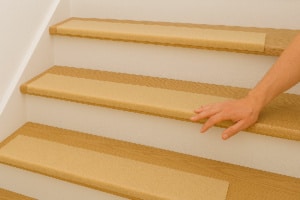 escaleras con espuma antideslizante