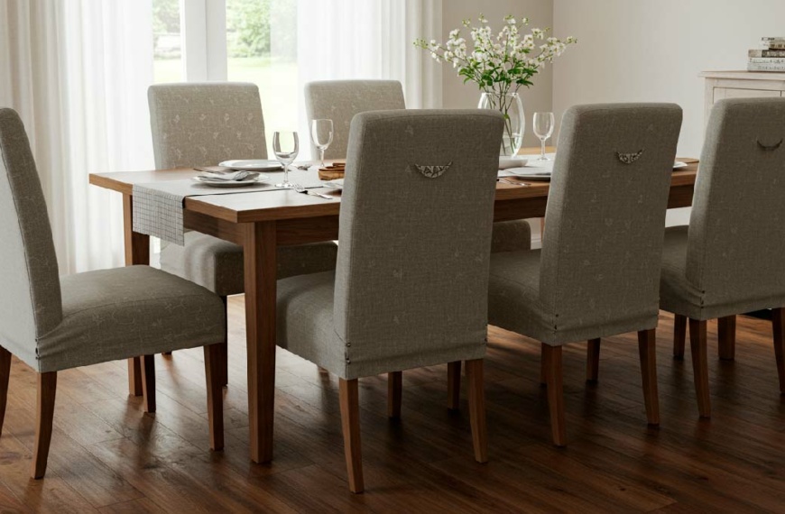 fundas personalizadas para tus sillas de comedor
