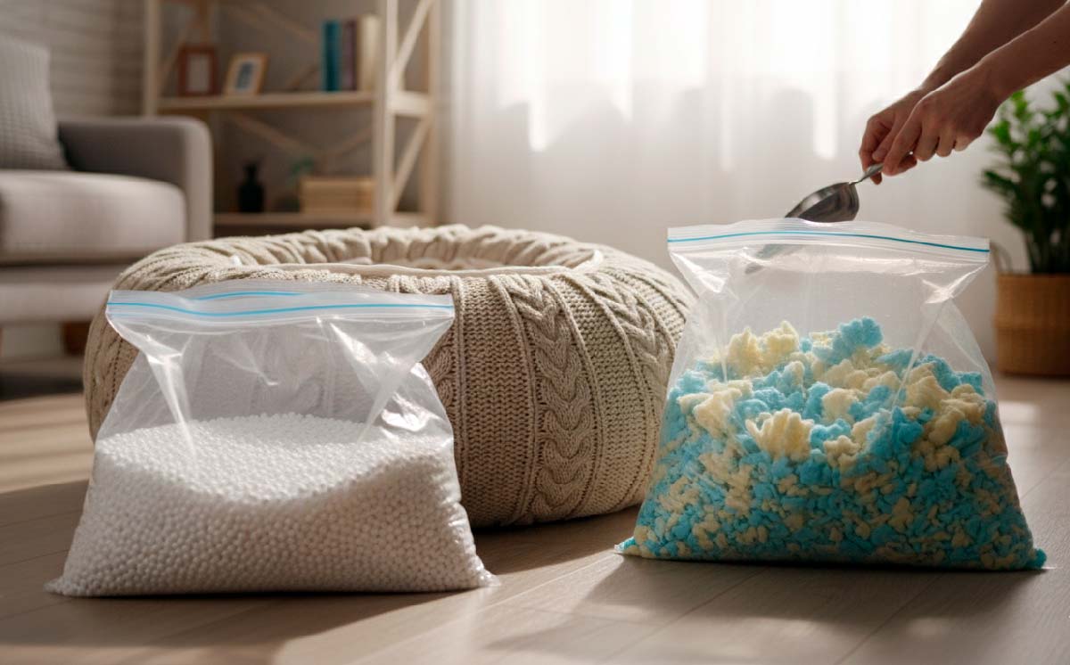 mejor relleno para puff