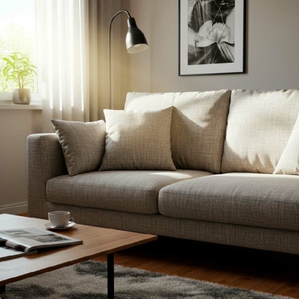 ¿Cuáles son las mejores telas antimanchas para el sofá?