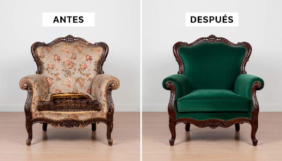 tapizar butaca o silla