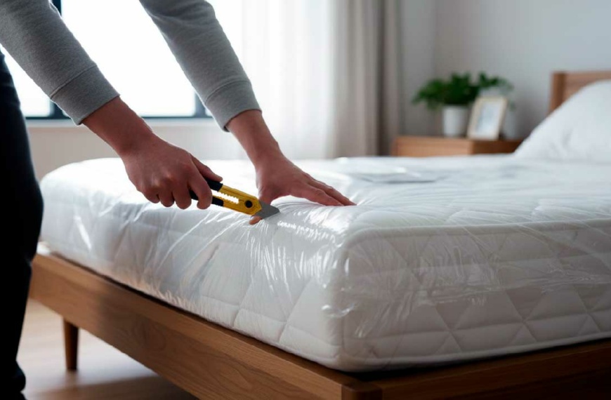 tiempo colchón envasado al vacío